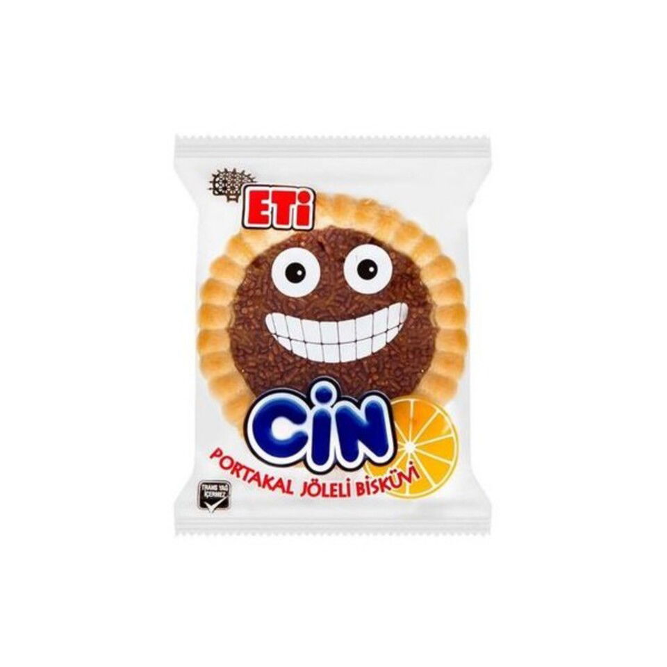 ETİ CİN 25 GR. - PORTAKAL JÖLELİ
